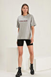 ALEXANDERGARDI BOYFRİEND BASKILI T-SHİRT (UN22-30200)