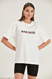 ALEXANDERGARDI BOYFRİEND BASKILI T-SHİRT (UN22-30200)