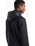Emporio Armani Erkek Gizli Kapüşonlu Mont