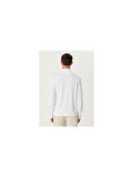 Beymen club Comfort Fit Beyaz Polo Sweatshirt