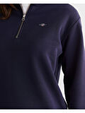 Gant Kadın Yarım Fermuar Sweatshirt