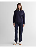 Gant Kadın Yarım Fermuar Sweatshirt