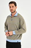 ALEXANDERGARDI DİK YAKA FERMUARLI SWEATSHIRT