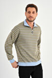 ALEXANDERGARDI DİK YAKA FERMUARLI SWEATSHIRT