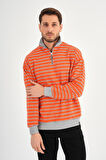 ALEXANDERGARDI DİK YAKA FERMUARLI SWEATSHIRT