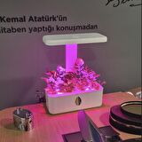 UPTECHLABS: U-Herb Smart Garden, Grow Light, Akıllı Bahçe, Hidroponik, Bitki Yetiştirme Sistemi