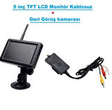 Unıque ® 5 Inch Lcd Ekran Kablosuz Veri Transferli Monitör