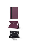 Sony Xperia  Z SGP312 10.1"  Universal Standlı 360° Dönebilen Tablet Kılıfı