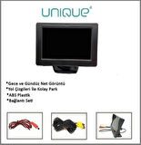 Unique 4.3 İnch Monitör - 4,3 Inç Tft Lcd Monitör