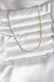 14K Gold Renk Kaplama İnce Zincir Model CM Kadın Kolye 5886