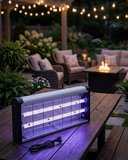 Ev Balkon Mutfak İçin Elektrikli Sinek Savar 10W UV Işıklı Lamba