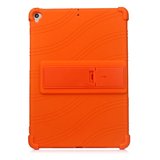 İPad 7 10.2 inch- İPad Air 3 10.5 inch Kılıf Standlı Darbe Emici Silikon Kılı