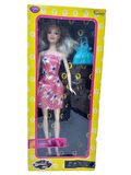 Yedek Elbiseli ve Aksesuarlı Model Bebek 30 Cm