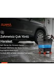 Yüksek Basınçlı Yıkama Makinesi Fırçasız Katlanır Kovalı 150w 14/16 Bar 13 Litre
