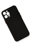 Uray store Apple iPhone 12 Pro Max Kılıf PP Ultra İnce Kapak - Siyah
