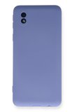 Uray store Samsung Galaxy A01 Core Kılıf Nano içi Kadife Silikon - Lila