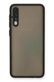 Uray store Samsung Galaxy A30S Kılıf Montreal Silikon Kapak - Siyah