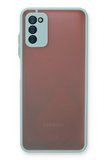 Uray store Samsung Galaxy A03S Kılıf Montreal Silikon Kapak - Turkuaz