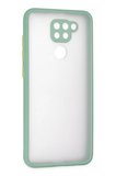 Uray store Xiaomi Redmi Note 9 Kılıf Montreal Silikon Kapak - Turkuaz