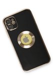 Uray store Apple iPhone 12 Kılıf Store Silikon - Siyah