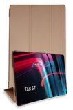 Uray store Samsung Galaxy T870 Tab S7 11 Kılıf Tablet Smart Kılıf - Rose Gold