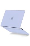 Uray store Apple Macbook Pro 13 2021 Macbook Buzlu Kapak - Lila