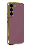 Uray store Samsung Galaxy S22 Plus Kılıf Volet Silikon - Kırmızı