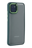 Uray store Samsung Galaxy A03 Kılıf Dora Kapak - Haki Yeşil