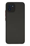 Uray store Samsung Galaxy A03 Kılıf Montreal Silikon Kapak - Siyah