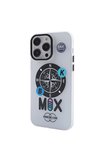 Uray store Apple iPhone 14 Pro Kılıf Apollo Magneticsafe Desenli Kapak - Apollo Şeffaf - 3