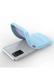 Uray store Samsung Galaxy A03S Kılıf Optimum Silikon - Sky Blue
