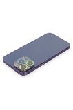 Uray store Apple iPhone 13 Pro Max Renkli Kamera Lens Koruma Cam - Yeşil-Sarı