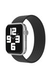 Uray store Apple Watch 38mm Ayarlı Solo Silikon Kordon - Siyah