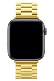 Uray store Apple Watch 42mm Metal Baklalı Kordon - Gold