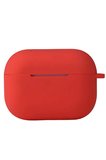 Uray store Apple Airpods Pro 2 (2.nesil) Hang Kılıf - Kırmızı