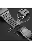 Uray store Apple Watch 38mm KR413 Fine Steel Kordon - Gümüş