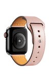 Uray store Apple Watch 38mm KR415 Luaz Deri Kordon - Pembe