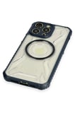 Uray store Apple iPhone 12 Pro Max Kılıf Prag Magneticsafe Kapak - Lacivert