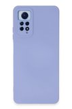 Uray store Xiaomi Redmi Note 12 Pro 4G Kılıf Nano içi Kadife Silikon - Lila