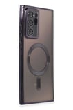 Uray store Samsung Galaxy Note 20 Ultra Kılıf Kross Magneticsafe Kapak - Mor