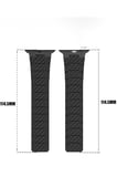 Movenchy Apple Watch 45mm Carbon Steel Kordon - Yıldız Işığı