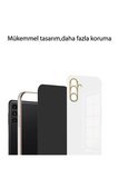 Uray store Samsung Galaxy A55 5G Kılıf Volet Silikon - Pembe