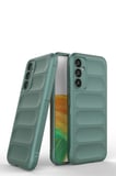 Uray store Samsung Galaxy A15 4G Kılıf Optimum Silikon - Koyu Yeşil