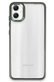 Uray store Samsung Galaxy A05 Kılıf Power Silikon - Koyu Yeşil