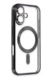 Uray store Apple iPhone 16 Kılıf Kross Magneticsafe Kapak - Siyah