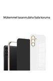 Uray store Samsung Galaxy S24 FE Kılıf Volet Silikon - Açık Yeşil