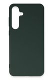 Uray store Samsung Galaxy S24 Plus Kılıf First Silikon - Koyu Yeşil