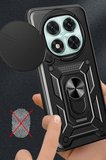 Uray store Xiaomi Redmi Note 14 Pro 5G Kılıf Pars Lens Yüzüklü Silikon - Kırmızı