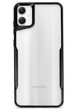 Uray store Samsung Galaxy A06 Kılıf Boyi Silikon Kapak - Siyah