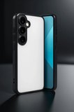Uray store Samsung Galaxy A24 4G Prime Kılıf Razer Lensli Silikon - Açık Mavi